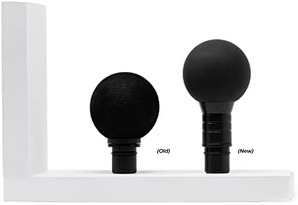 Premium Massage Gun Tips, 6 Non Porous, Massager Heads for Deep Tissue Percussion Massage