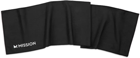 On-The-Go Cooling Towel, Blue - Soft, Lightweight Fabric - Cools Up to 2 Hours - UPF 50 Sun Protection - Machine Washable