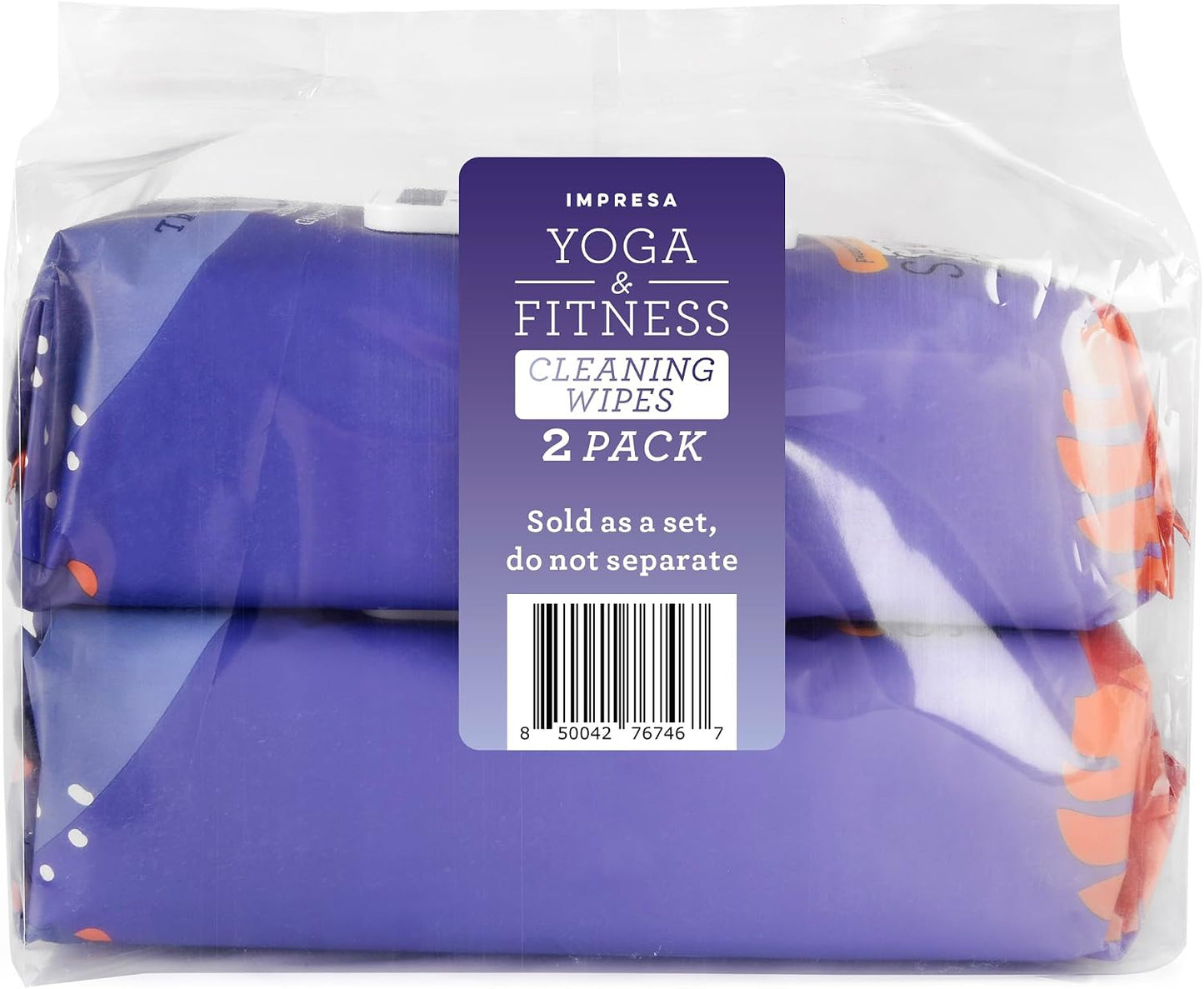 Yoga Mat Cleaner Wipes - Heavy Duty Cleaning for Exercise Equipment - Wipes for Yoga Mats - Lavender Essential Oil Freshening - 150 Count, 9 x 9 in, Lavender