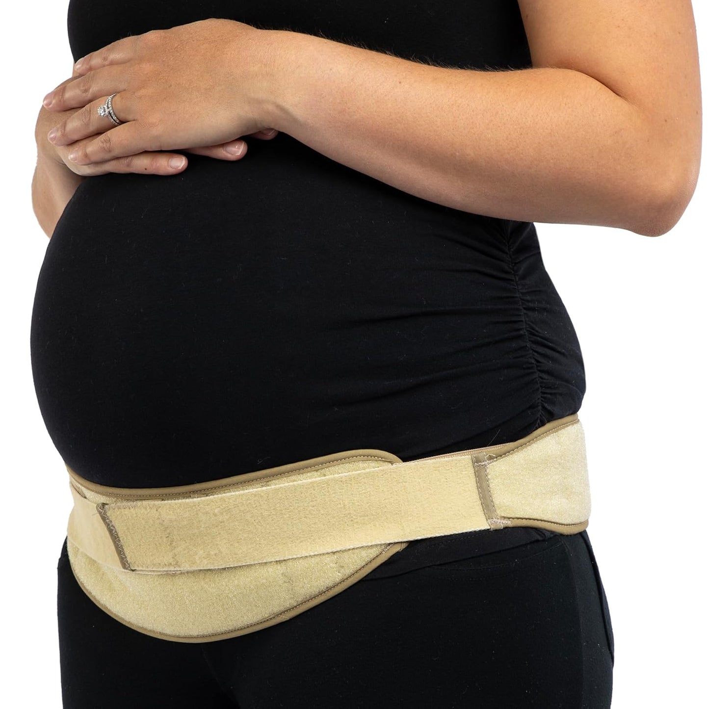 Maternity SI-LOC Support Belt – Comfortable Compression Pelvic Support Belt For Pregnancy and Postpartum SI Joint Belts for Women, Made in the USA – Small/Medium