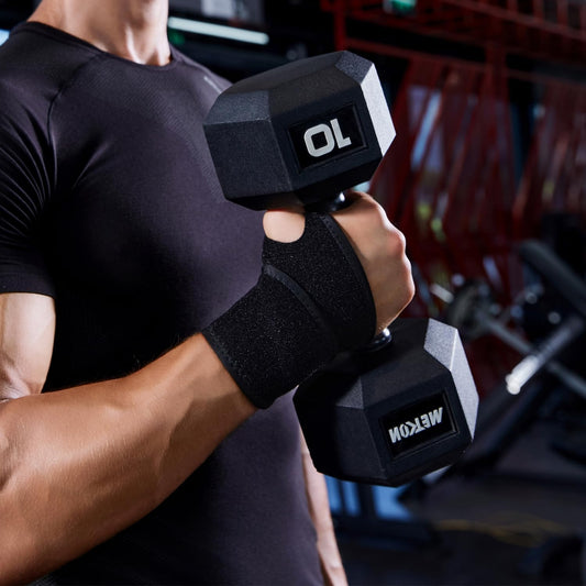 Wrist Brace Wrist Wraps for Carpal Tunnel 2 Pack Wrist Brace Compression Straps Hand Support, Adjustable Wrist Support for Arthritis and Tendinitis, Joint Pain Relief (Black)