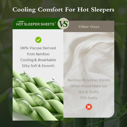 Cooling Pillowcases Queen Size Set of 2, Viscose Derived from Bamboo for Hot Sleepers, Soft & Silky Pillow Covers with Envelope Closure (Light Pink, 2 Pack, 20x30 inches)