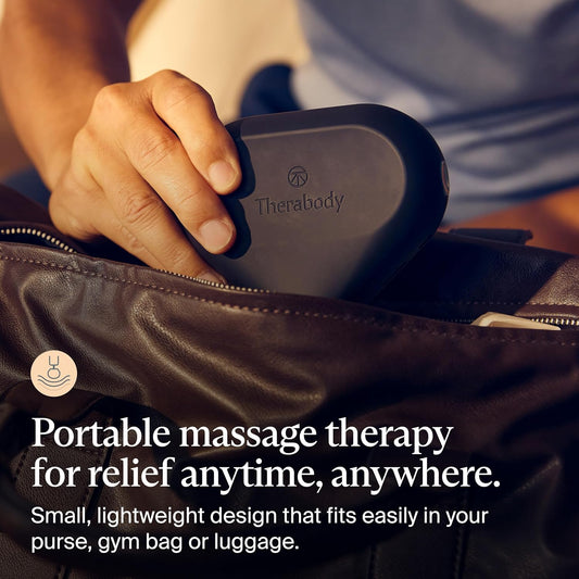 Therabody Mini 3rd Gen Massage Gun | Travel Essential, Black