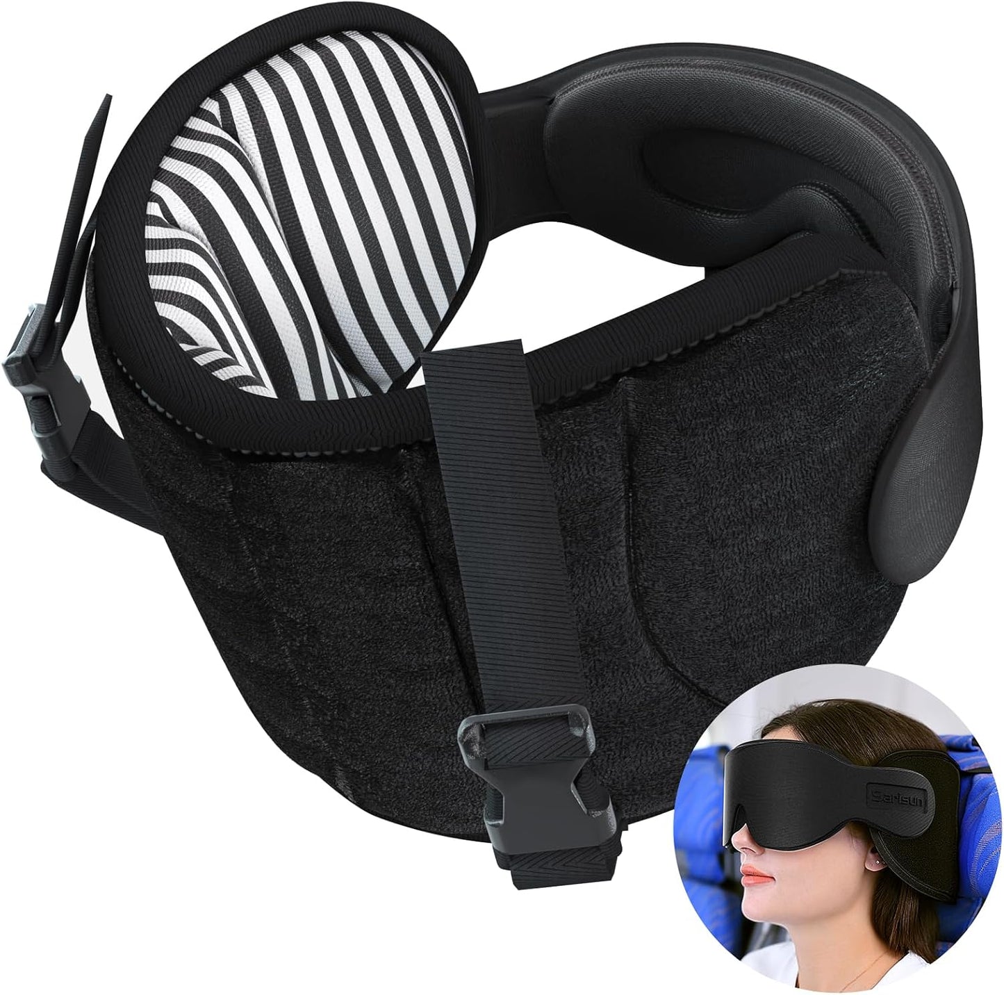 Travel Pillows for Airplanes, Stable Head Support, Travel Essential