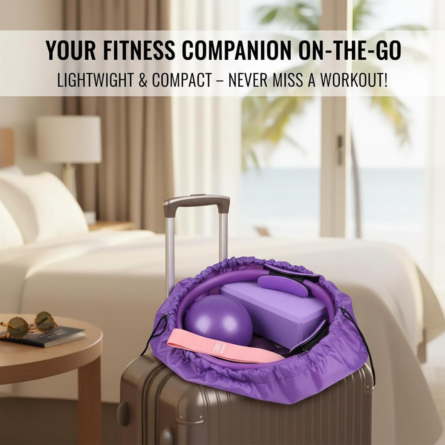 Pilates Kit, Home Pilates Workout Kit for Women, Pilates Equipment