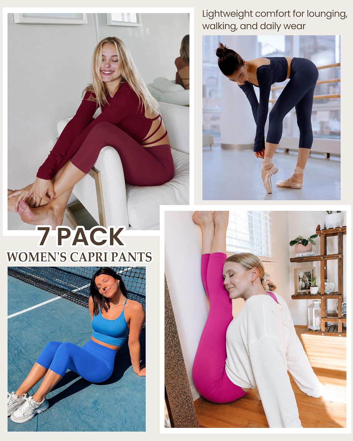 Creamlush High Waisted Leggings for Women Buttery Soft Stretchy Tummy Control Workout Yoga Running Pants(S-3XL)