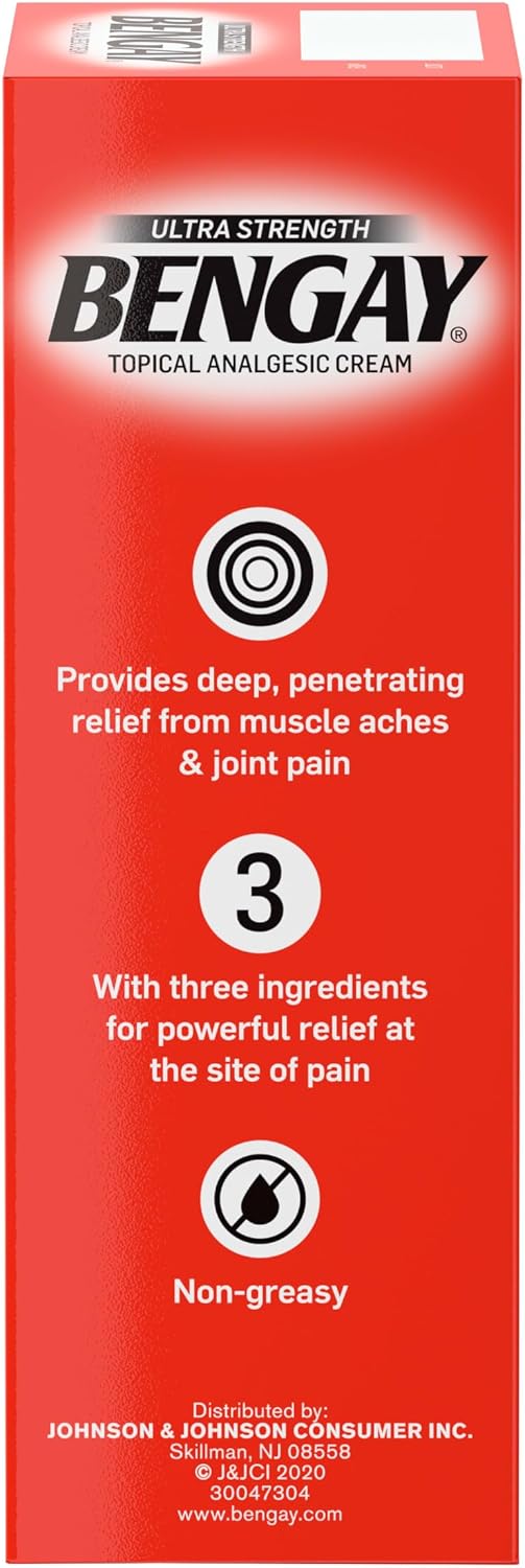 Ultra Strength Cream, Camphor Menthol & Methyl Salicylate, 4 oz