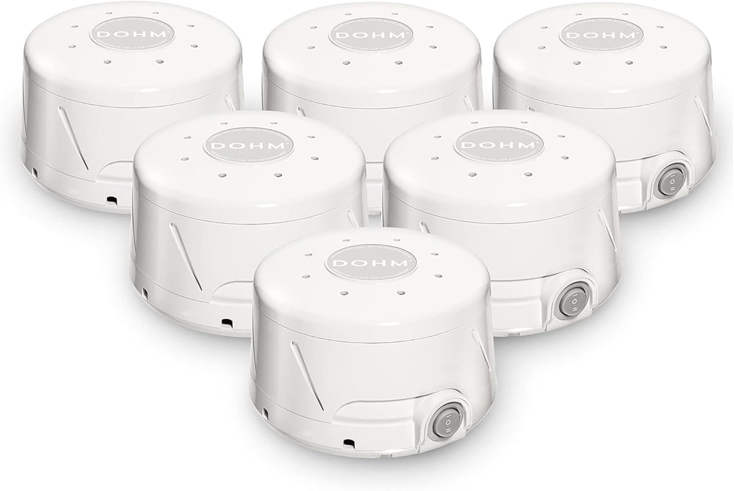 Dohm Classic (White) The Original White Noise Sound Machine, Soothing Natural Sounds from a Real Fan, Sleep Therapy for Adults & Baby, Noise Cancelling for Office Privacy & Meditation