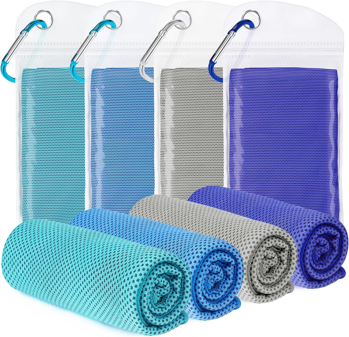 3 Pack Cooling Towel for Neck and face(40"x12"), Cooling Neck Wraps