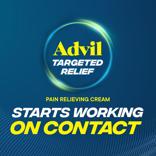 Advil Targeted Pain Relief Cream, Ibuprofen, 4 oz Tube