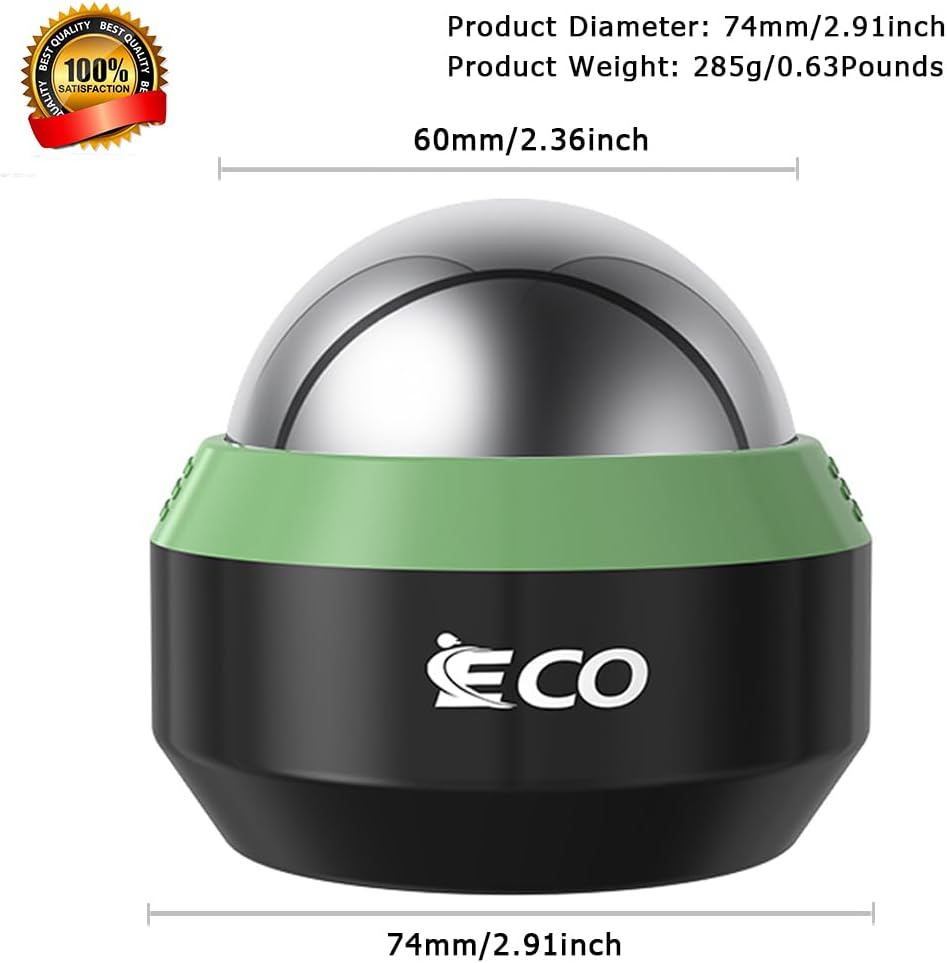 Cold Massage Roller Ball - Ice Roller Ball for Muscles Deep Tissue, Cold & Heat Therapy, Plantar Fasciitis Roller