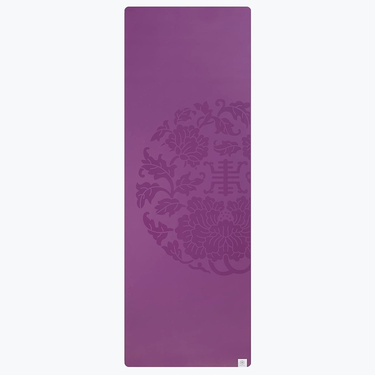 Dry-Grip Yoga Mat - 5mm Thick Non-Slip Exercise & Fitness Mat for Standard or Hot Yoga, Pilates and Floor Workouts - Cushioned Support, Non-Slip Coat - 68 x 24 Inches