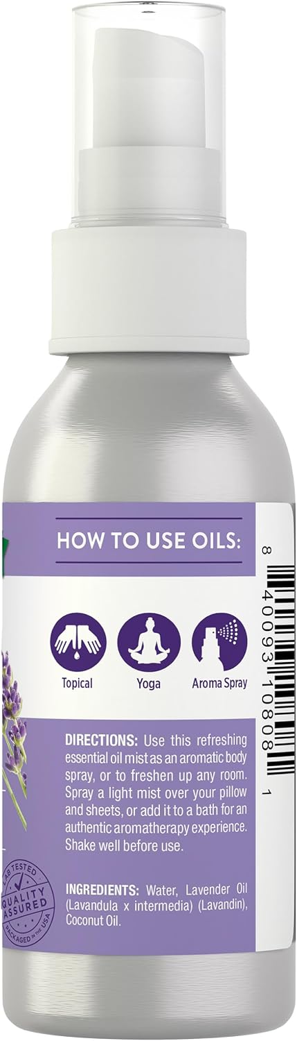 Lavender Essential Oil Spray | 2.4 fl oz