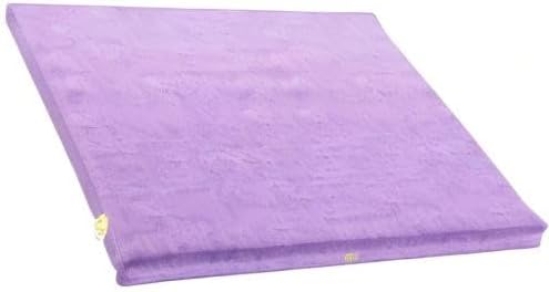Zabuton Meditation Mat - Cotton Filled Yoga and Meditation Pad - Zabuton Meditation Cushion for Kneeling and Sitting Support - Large Rectangular Sitting Floor Pillow for Bench or Zafu