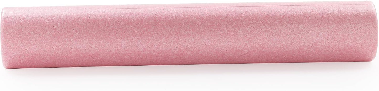 36" Pink High-Density Yoga Foam Roller | Muscle Relief, Physical Therapy, Post-Workout Recovery, Improved Flexibility, Home, Gym, Rehab Use, Full-Body Use