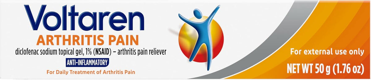 Arthritis Pain Gel, Diclofenac Pain Relief Cream, 50 g Tube