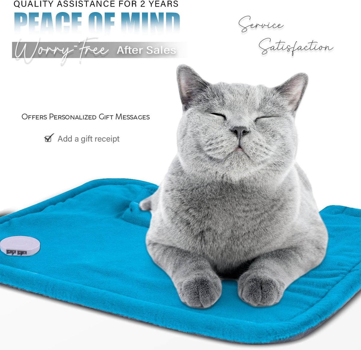 Weighted Neck & Shoulder Heating Pad for Pain Relief | | 6 Heat Settings, 2H Auto‑Off | Home & Office Use, Birthday Gifts for Men Women Dad Mom