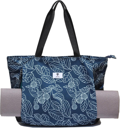 Yoga Mat Bag Yoga Tote Carrier Shoulder Bag Carryall Tote for Office,Yoga,Pilates,Travel,Beach and Gym