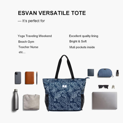Yoga Mat Bag Yoga Tote Carrier Shoulder Bag Carryall Tote for Office,Yoga,Pilates,Travel,Beach and Gym