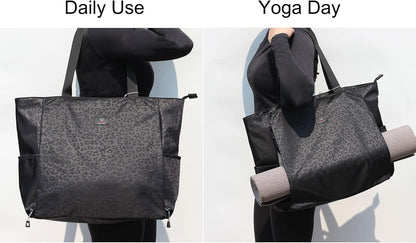 Yoga Mat Bag Yoga Tote Carrier Shoulder Bag Carryall Tote for Office,Yoga,Pilates,Travel,Beach and Gym