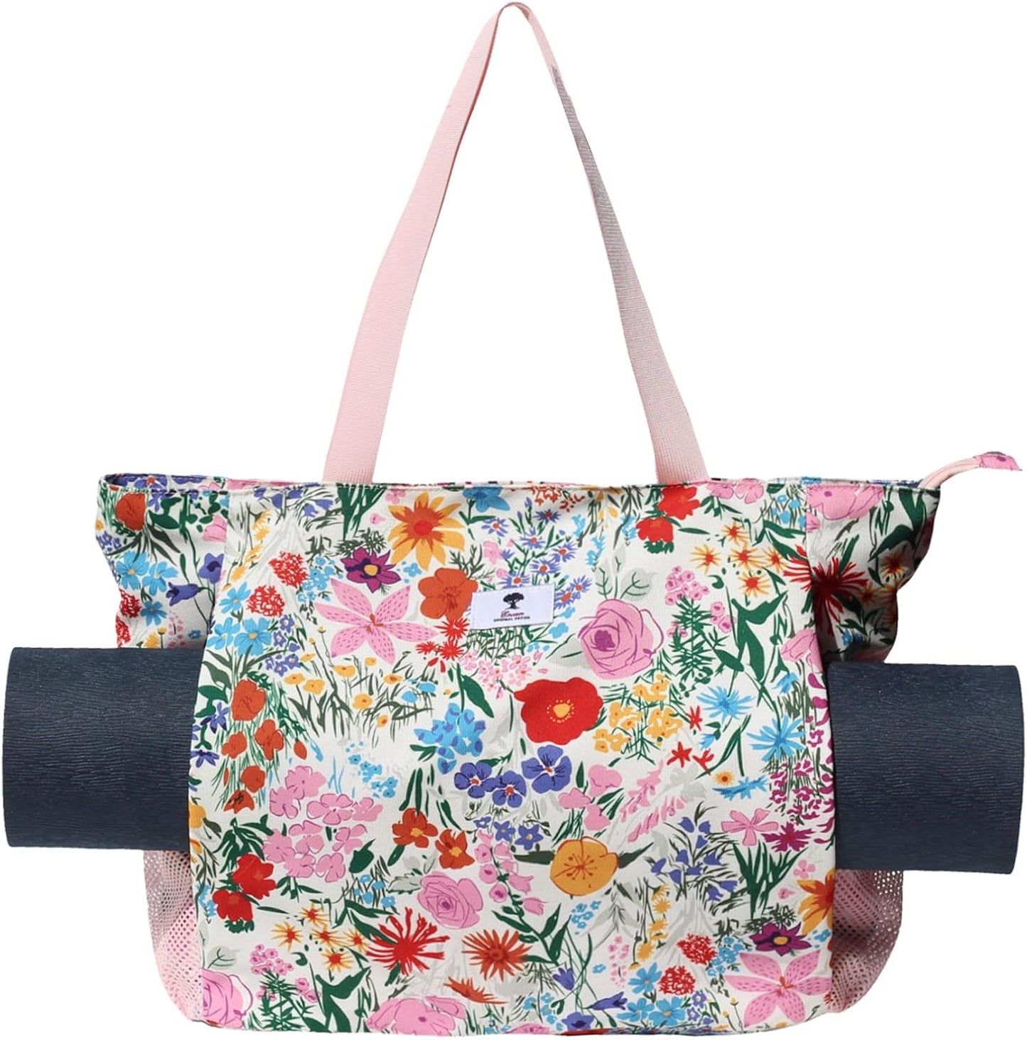 Yoga Mat Bag Yoga Tote Carrier Shoulder Bag Carryall Tote for Office,Yoga,Pilates,Travel,Beach and Gym