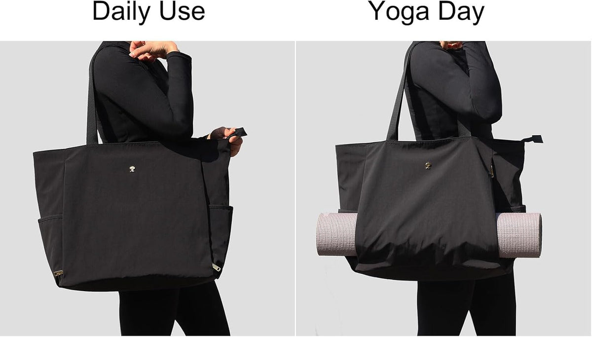 Yoga Mat Bag Yoga Tote Carrier Shoulder Bag Carryall Tote for Office,Yoga,Pilates,Travel,Beach and Gym