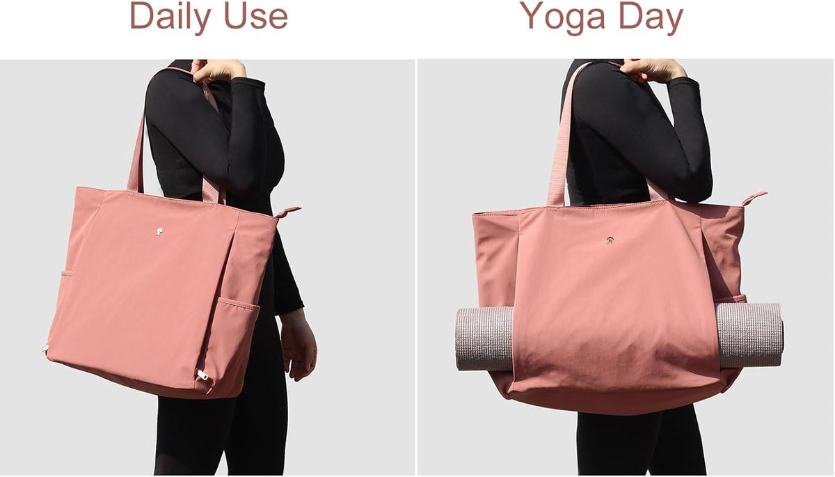 Yoga Mat Bag Yoga Tote Carrier Shoulder Bag Carryall Tote for Office,Yoga,Pilates,Travel,Beach and Gym