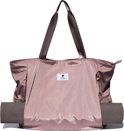 Yoga Mat Bag Yoga Tote Carrier Shoulder Bag Carryall Tote for Office,Yoga,Pilates,Travel,Beach and Gym