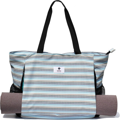 Yoga Mat Bag Yoga Tote Carrier Shoulder Bag Carryall Tote for Office,Yoga,Pilates,Travel,Beach and Gym