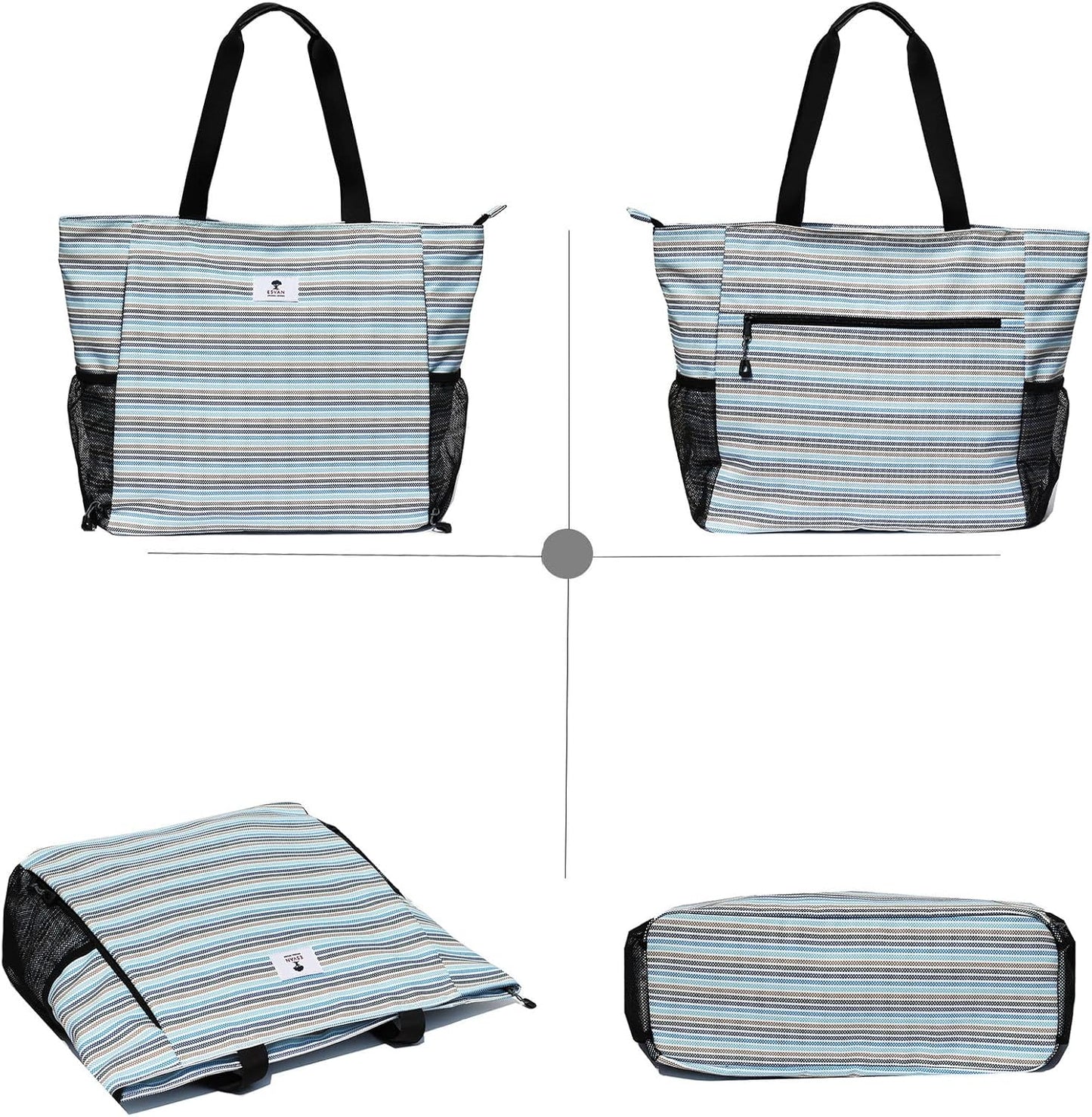 Yoga Mat Bag Yoga Tote Carrier Shoulder Bag Carryall Tote for Office,Yoga,Pilates,Travel,Beach and Gym