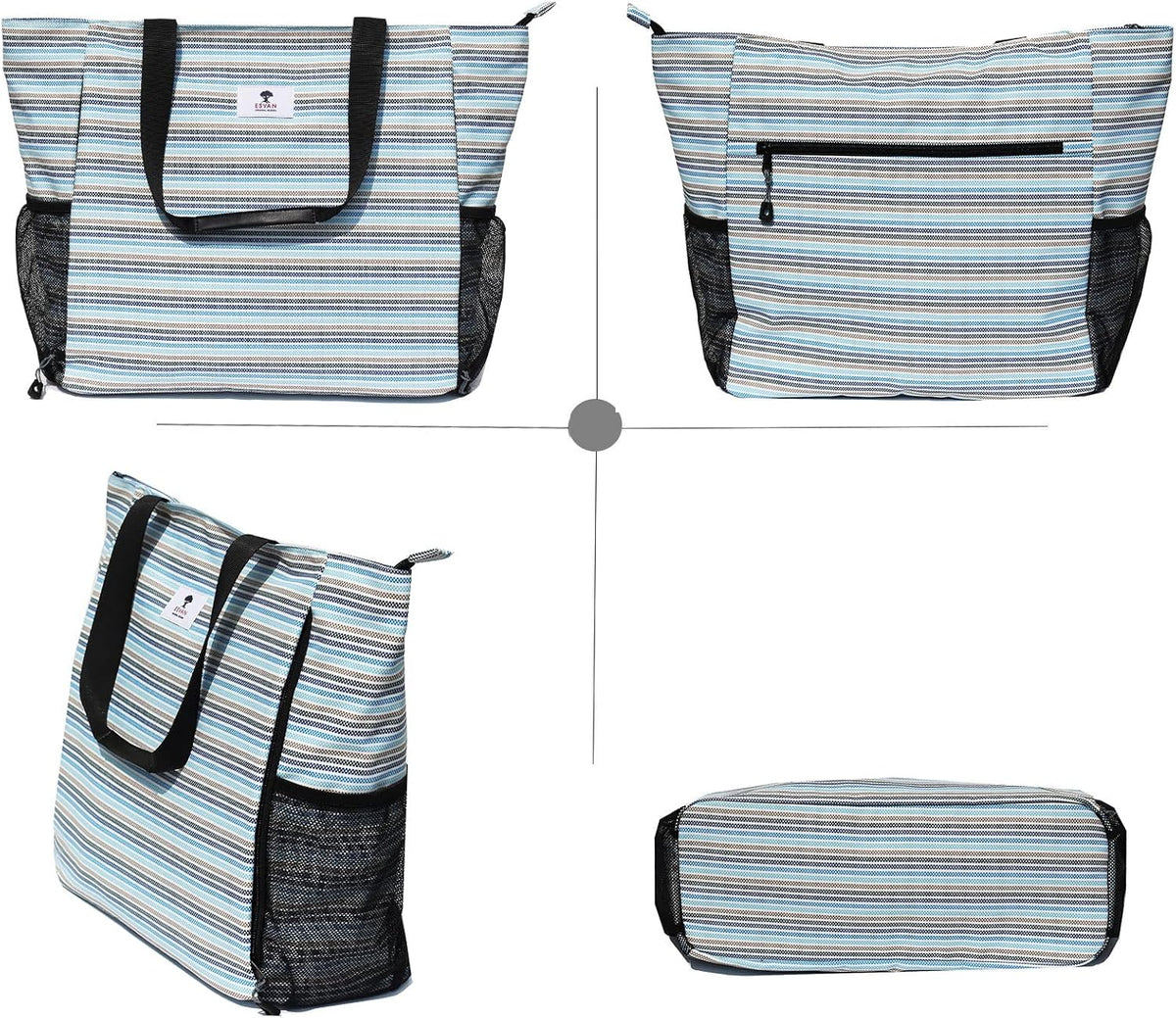 Yoga Mat Bag Yoga Tote Carrier Shoulder Bag Carryall Tote for Office,Yoga,Pilates,Travel,Beach and Gym