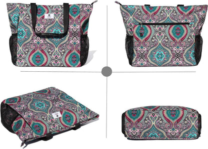 Yoga Mat Bag Yoga Tote Carrier Shoulder Bag Carryall Tote for Office,Yoga,Pilates,Travel,Beach and Gym