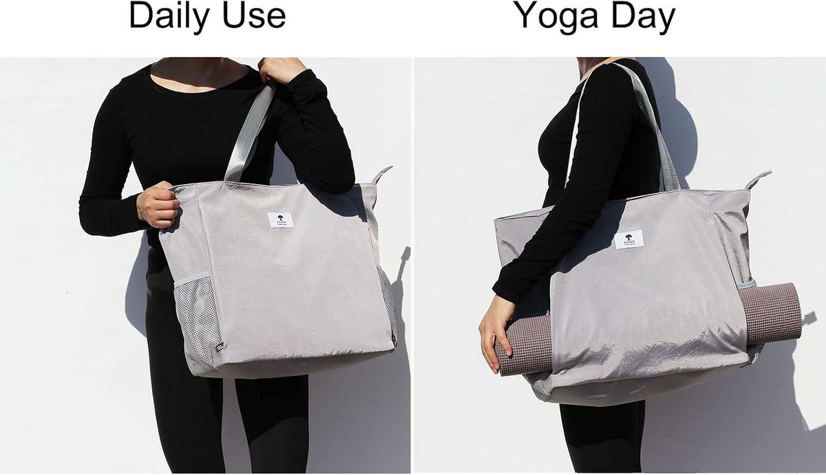 Yoga Mat Bag Yoga Tote Carrier Shoulder Bag Carryall Tote for Office,Yoga,Pilates,Travel,Beach and Gym