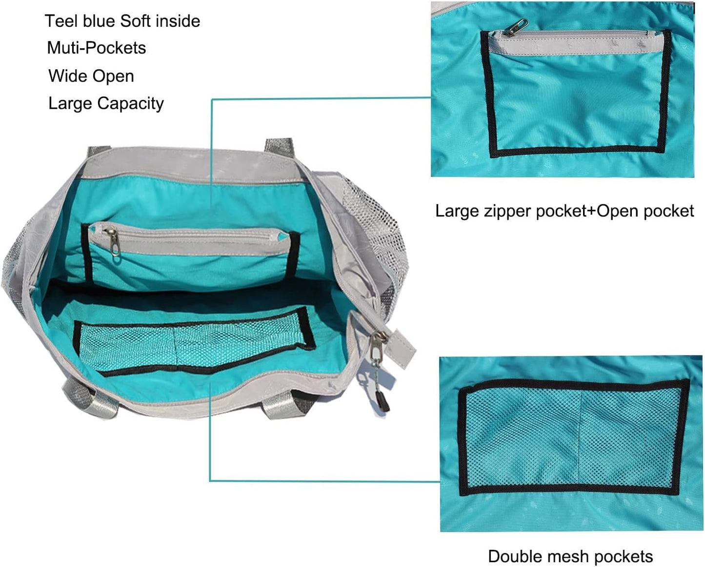 Yoga Mat Bag Yoga Tote Carrier Shoulder Bag Carryall Tote for Office,Yoga,Pilates,Travel,Beach and Gym