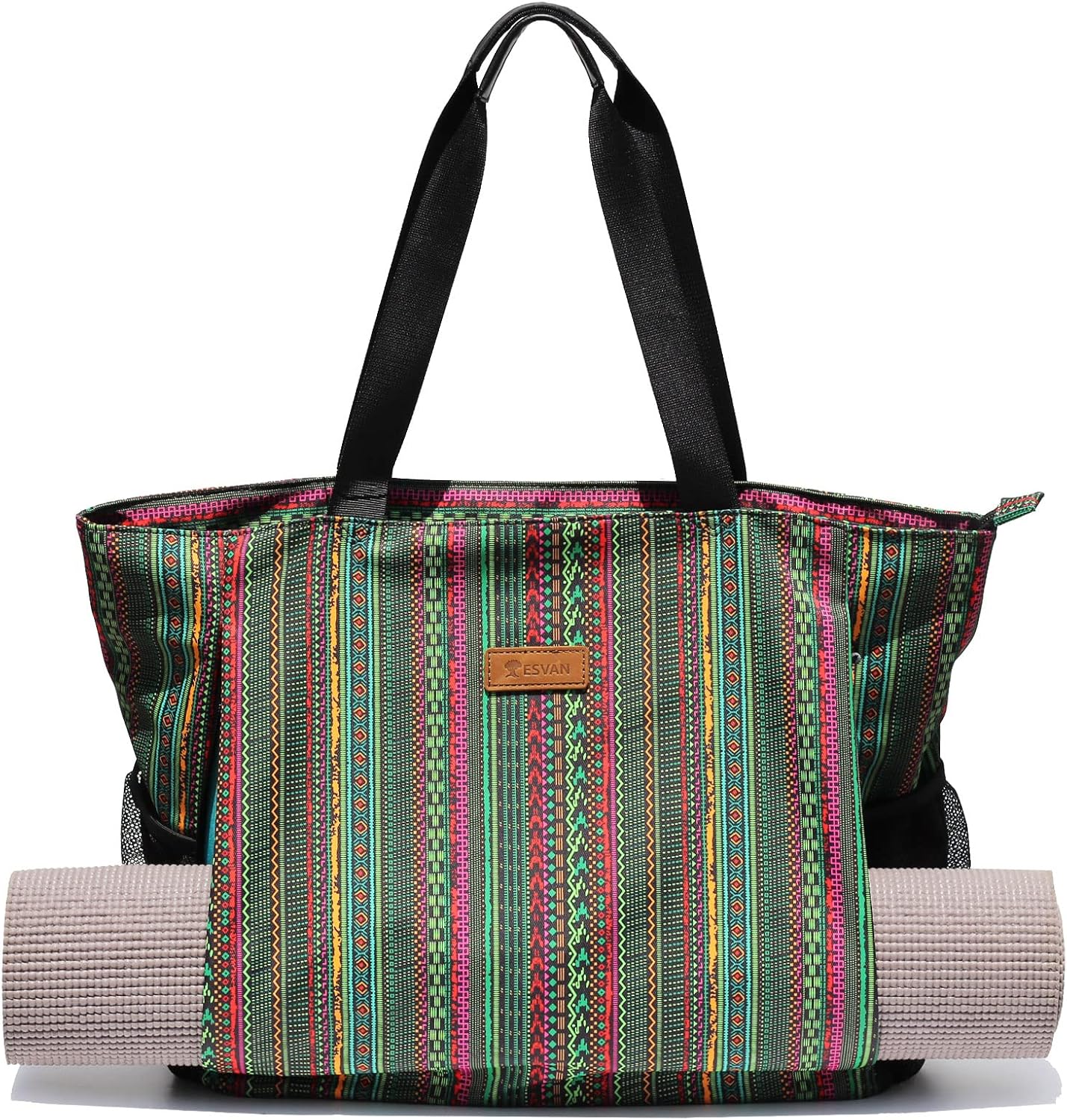 Yoga Mat Bag Yoga Tote Carrier Shoulder Bag Carryall Tote for Office,Yoga,Pilates,Travel,Beach and Gym