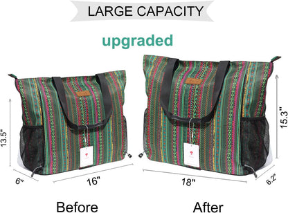 Yoga Mat Bag Yoga Tote Carrier Shoulder Bag Carryall Tote for Office,Yoga,Pilates,Travel,Beach and Gym