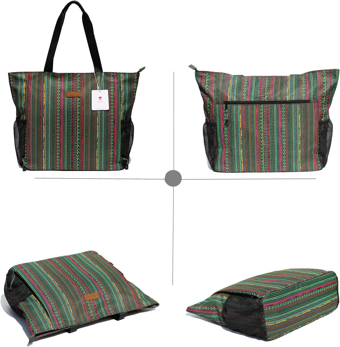 Yoga Mat Bag Yoga Tote Carrier Shoulder Bag Carryall Tote for Office,Yoga,Pilates,Travel,Beach and Gym