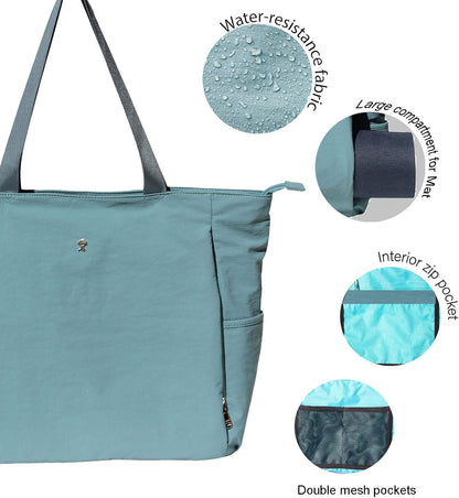 Yoga Mat Bag Yoga Tote Carrier Shoulder Bag Carryall Tote for Office,Yoga,Pilates,Travel,Beach and Gym