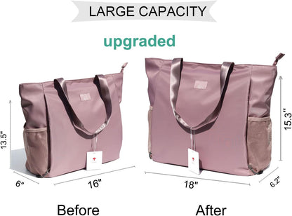 Yoga Mat Bag Yoga Tote Carrier Shoulder Bag Carryall Tote for Office,Yoga,Pilates,Travel,Beach and Gym