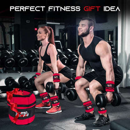 Adjustable Ankle Weights, 2 3 5 lb 1 Pair Strength Training Wrist Leg Arm Weights for Women, Men, Weighted Ankle Weight Set with Removable Sandbags for for Gym, Fitness Workout, Running Lifting