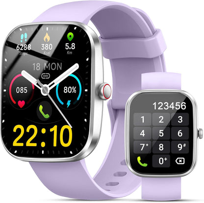 Smart Watch for Men Women (Answer/Make Call), 2026 New 1.91" HD SmartWatch, Fitness Watch with 120+ Sport Modes, IP68 Waterproof, Pedometer, Heart Rate/Sleep Monitor, Activity Tracker for Android iOS