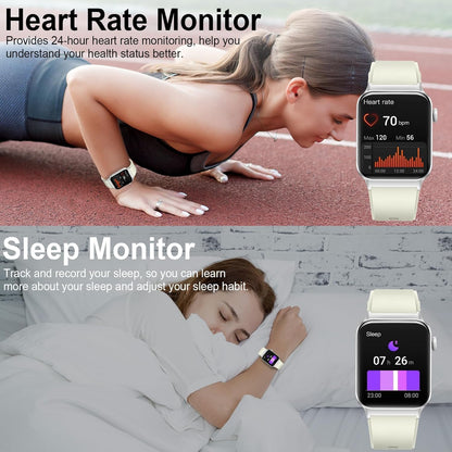 Smart Watch for Men Women (Answer/Make Call), 2026 New 1.91" HD SmartWatch, Fitness Watch with 120+ Sport Modes, IP68 Waterproof, Pedometer, Heart Rate/Sleep Monitor, Activity Tracker for Android iOS