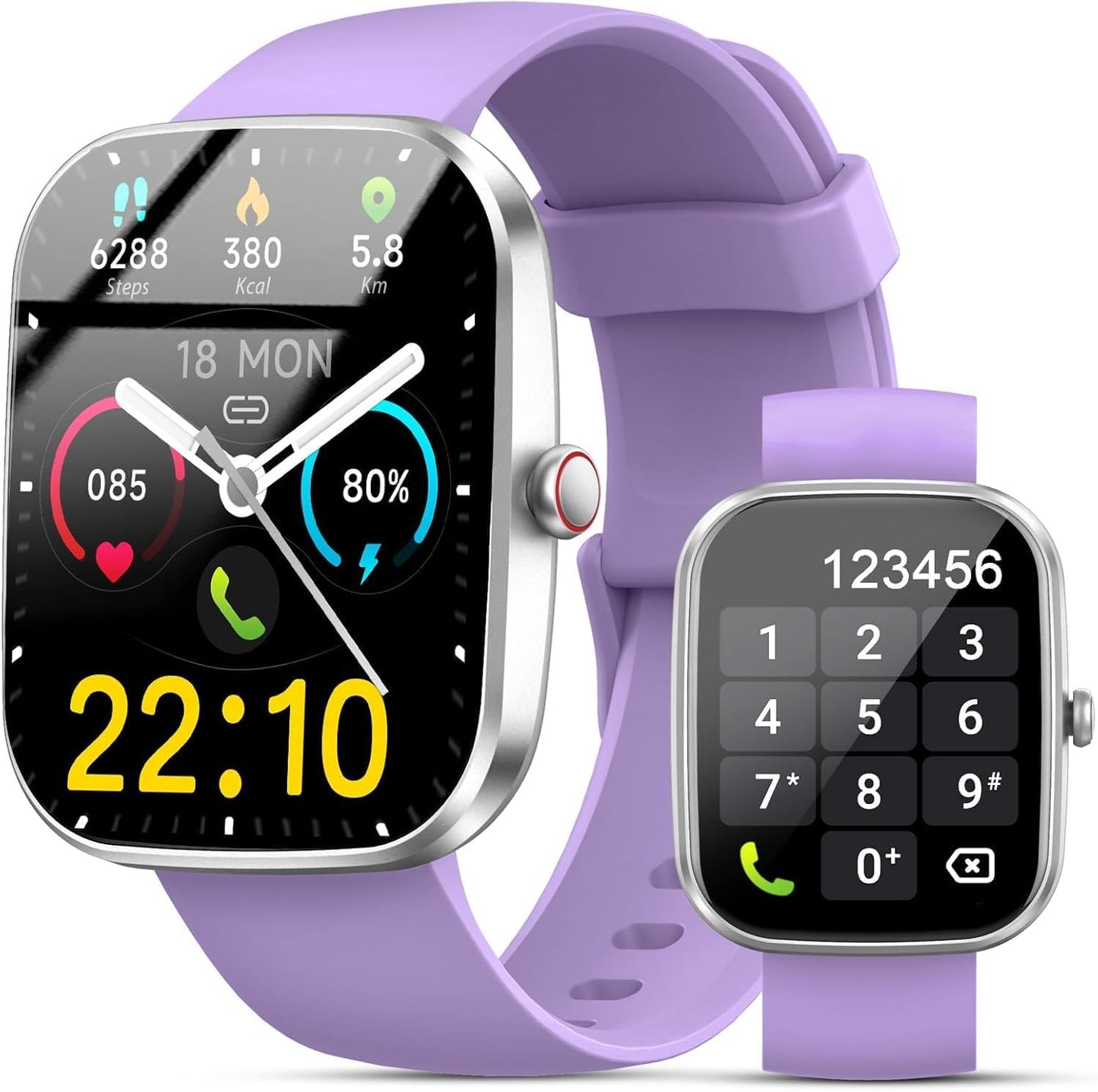 Smart Watch for Men Women (Answer/Make Call), 2026 New 1.91" HD SmartWatch, Fitness Watch with 120+ Sport Modes, IP68 Waterproof, Pedometer, Heart Rate/Sleep Monitor, Activity Tracker for Android iOS