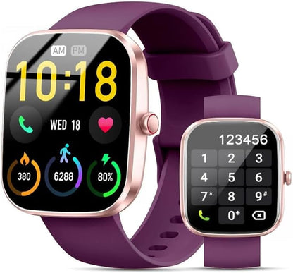 Smart Watch for Men Women (Answer/Make Call), 2026 New 1.91" HD SmartWatch, Fitness Watch with 120+ Sport Modes, IP68 Waterproof, Pedometer, Heart Rate/Sleep Monitor, Activity Tracker for Android iOS