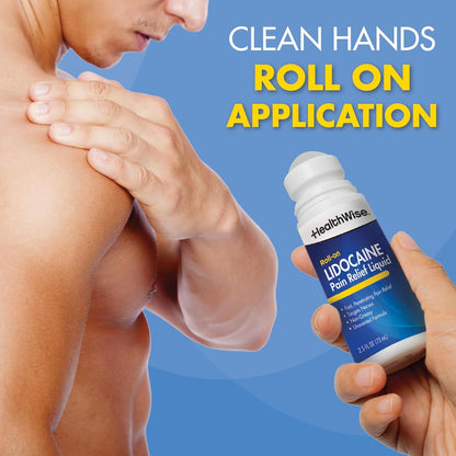 4% Lidocaine Roll-On, 2.5 oz