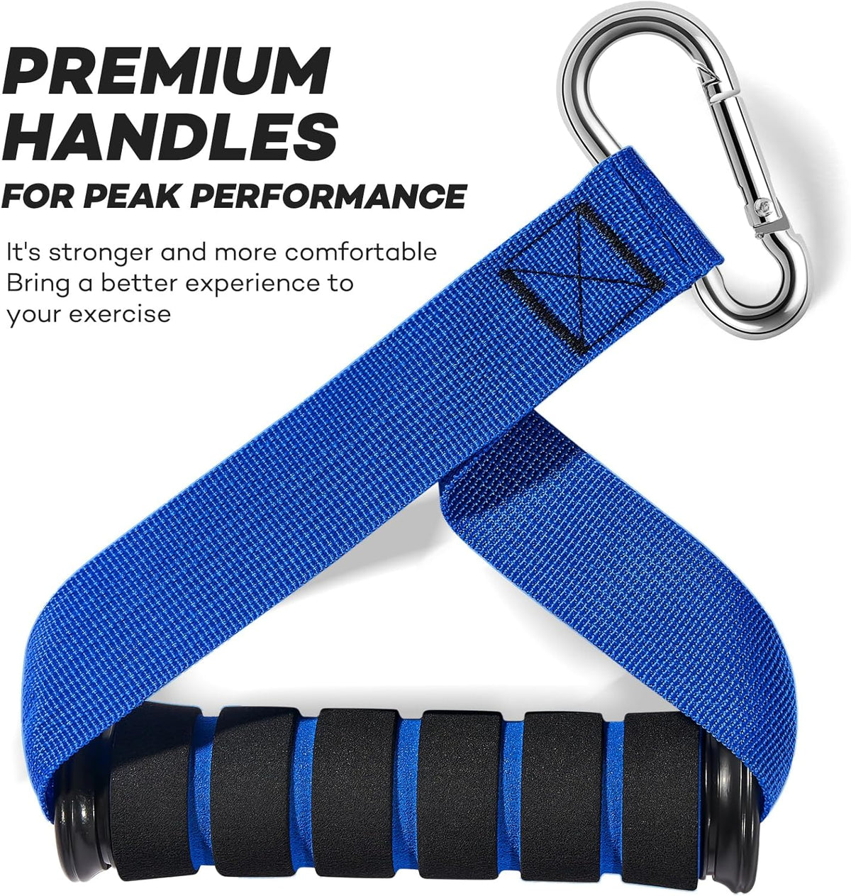Heavy Resistance Bands for Working Out, Resistance Bands with Handles Weight Exercise Bands for Men Women, Workout Bands with Door Anchor and Ankle Straps Strength Training Equipment