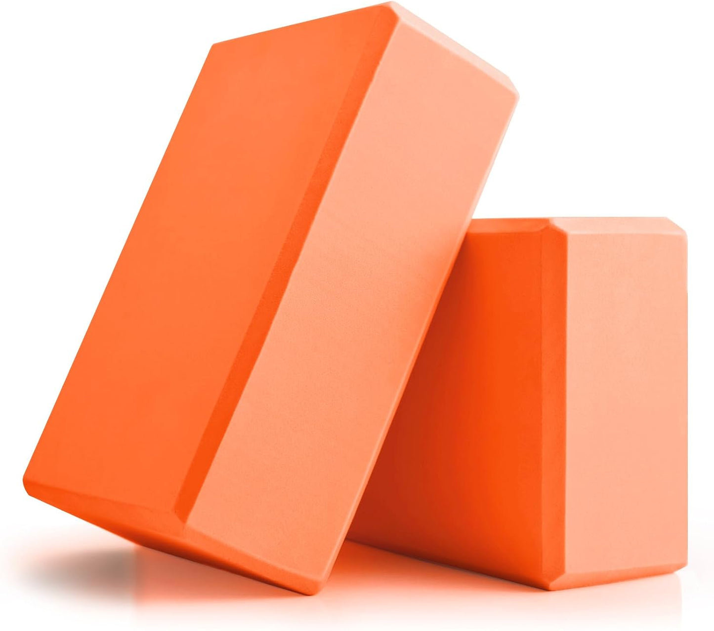 Yoga Blocks 2 Pcs, 9"x6"x3" Yoga Brick Foam Blocks EVA Foam Block Yoga Props Accessories for Yoga Pilates Stretching and Meditation