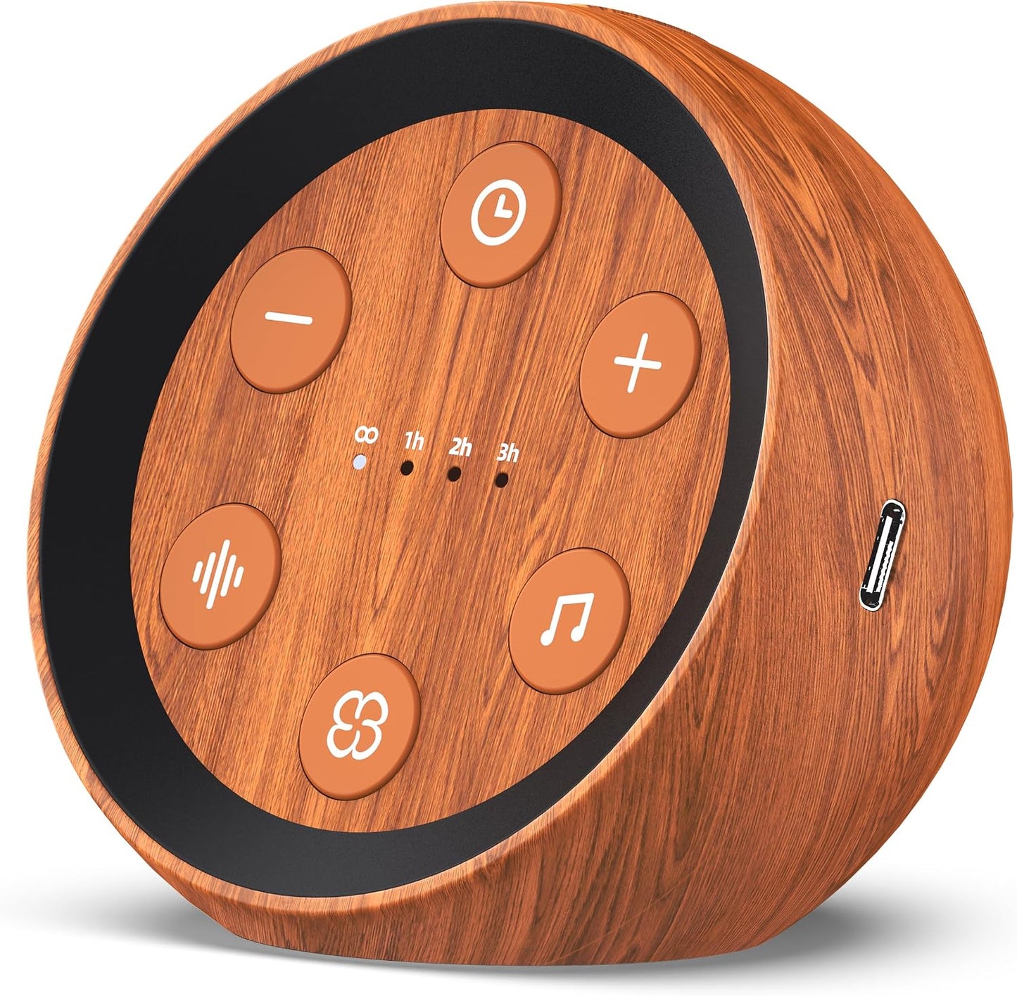 Portable Sound Machine White Noise Machine for Baby Kids Adults Sleeping with 32 Soothing Sounds 32 Volume Levels Brown Noise Machine with 4 Timer Memory Funtion for Travel Office Privacy