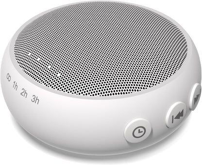 Portable Sound Machine White Noise Machine for Baby Kids Adults Sleeping with 32 Soothing Sounds 32 Volume Levels Brown Noise Machine with 4 Timer Memory Funtion for Travel Office Privacy