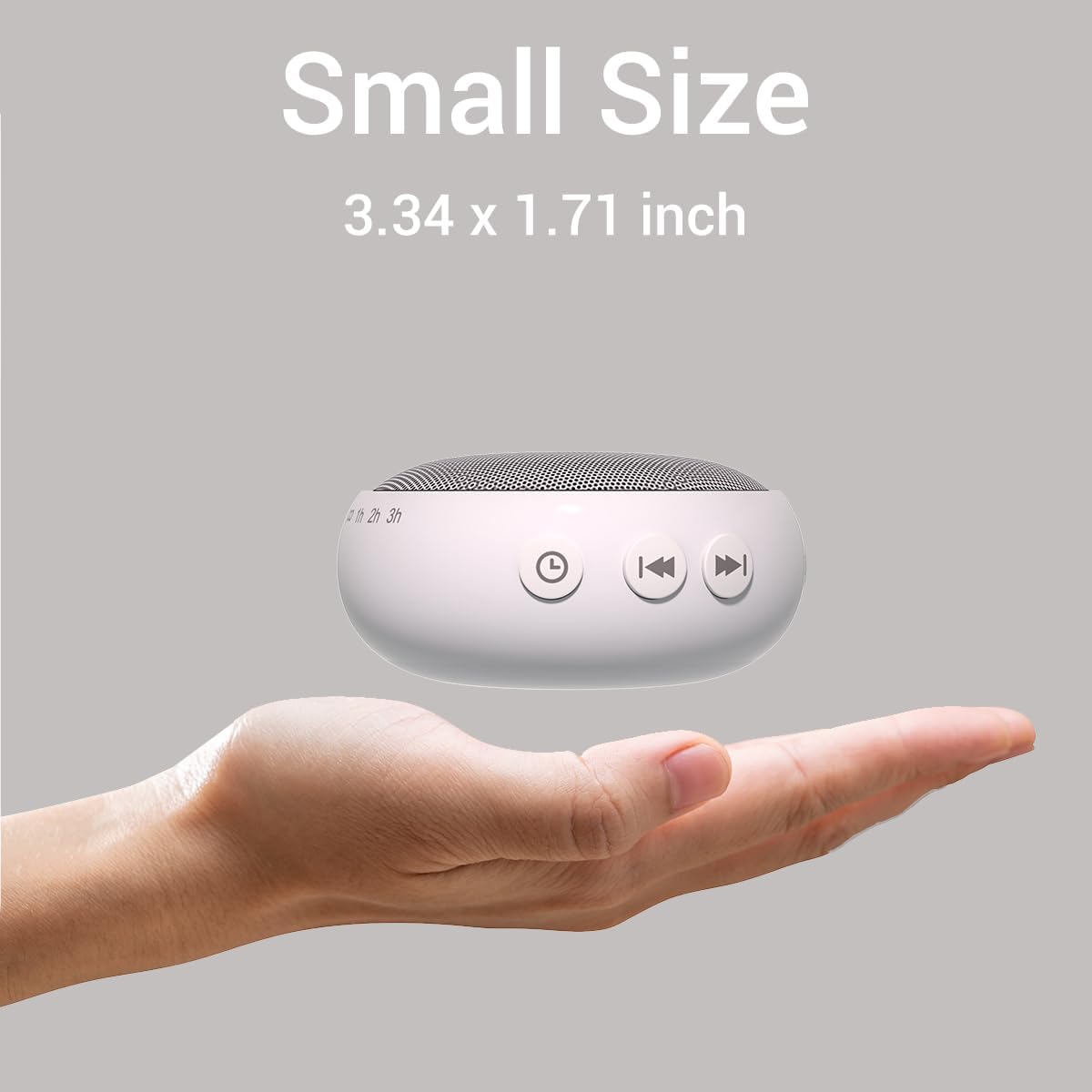Portable Sound Machine White Noise Machine for Baby Kids Adults Sleeping with 32 Soothing Sounds 32 Volume Levels Brown Noise Machine with 4 Timer Memory Funtion for Travel Office Privacy